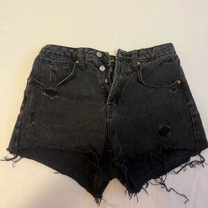 Wild Fable Charcoal Denim Shorts